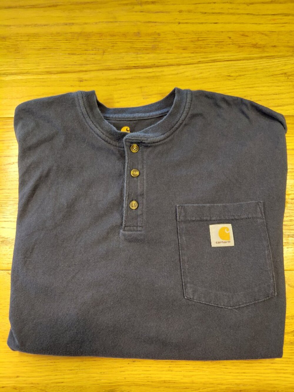 Carhartt Henly Mens Long Sleeve XL Navy